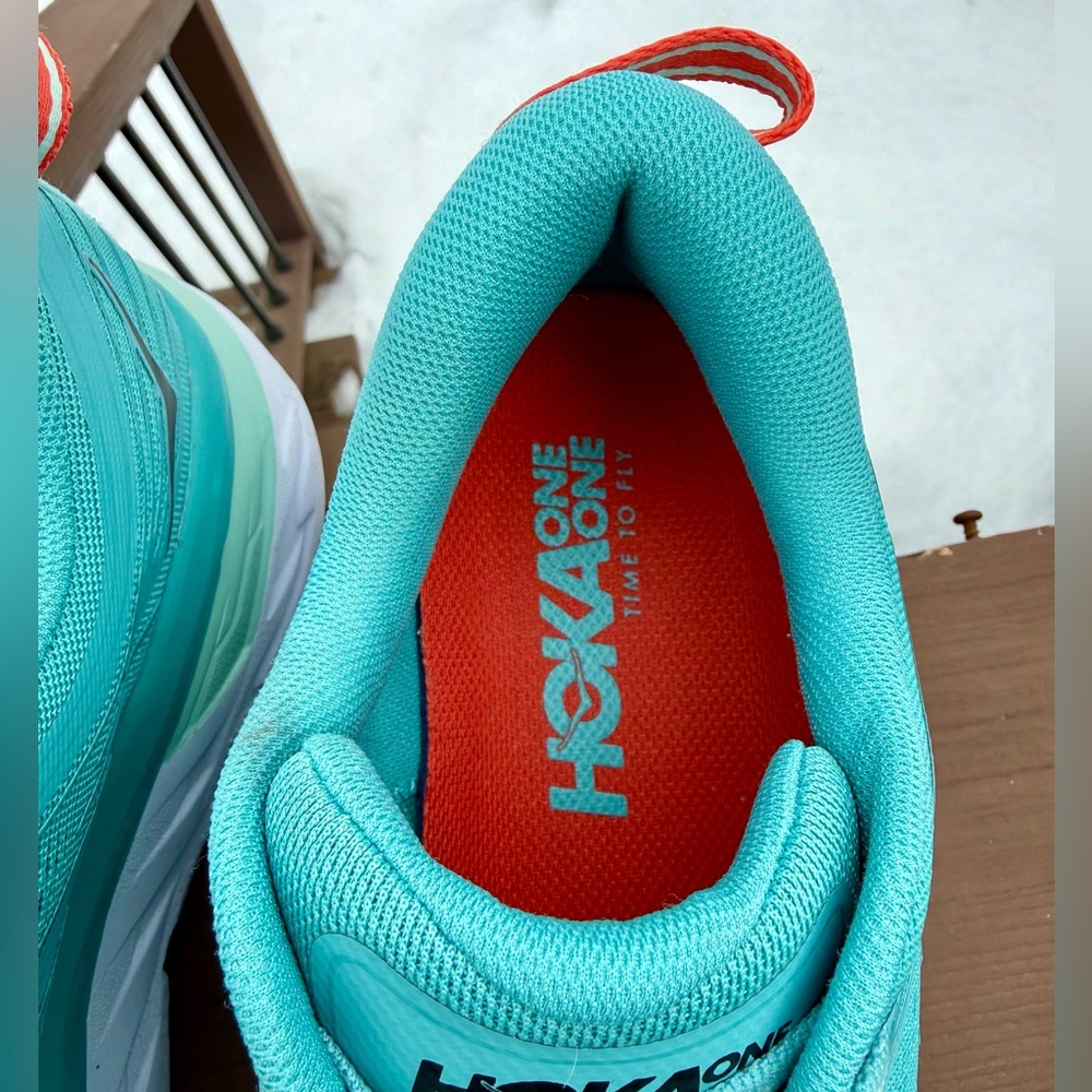 Hoka One One Women's Aqua Athletic Shoes - Picture 3 of 8